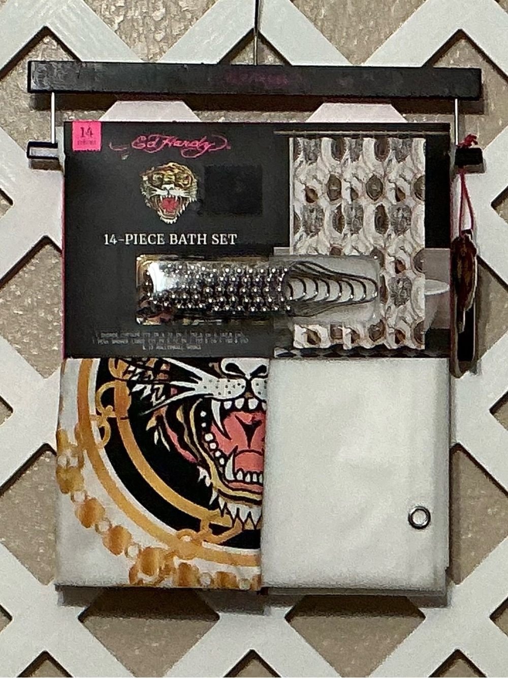 Ed Hardy 14-Piece Bath Set